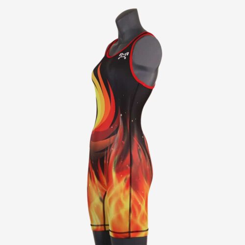 Women's Black Phoenix Singlet - Image 10