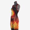 Women's Black Phoenix Singlet - Image 9