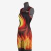 Women's Black Phoenix Singlet - Image 8