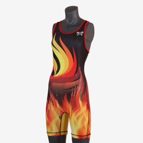 Women's Black Phoenix Singlet - Image 6