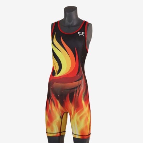 Women's Black Phoenix Singlet - Image 5