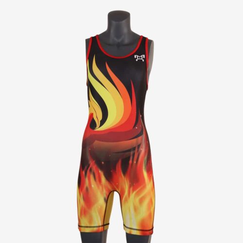 Women's Black Phoenix Singlet - Image 4