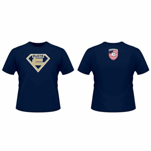 Elite Athletic Club Custom Navy T-Shirt