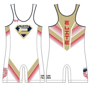 Elite Athletic Club Custom White Singlet