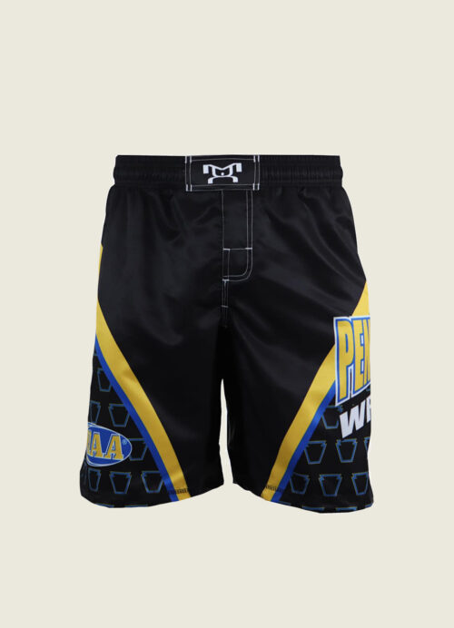 PA Black and Gold Wrestling Shorts