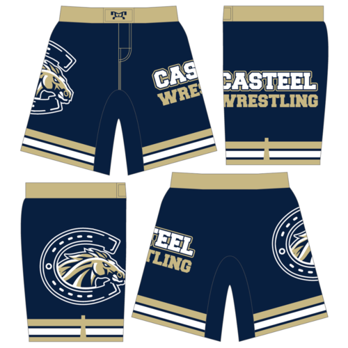 Casteel High School Custom Fight Shorts