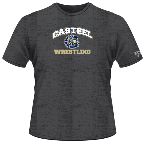 Casteel High School Custom Grey T-Shirt