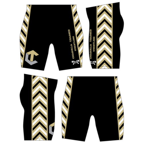 Chagolla Trained Custom Wrestling Compression Shorts