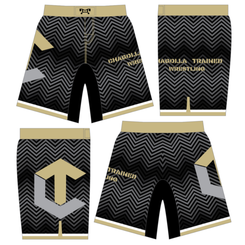 Chagolla Trained Custom Wrestling Fight Shorts