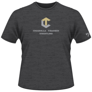 Chagolla Trained Custom Wrestling Grey T-Shirt