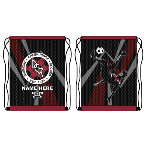 DGR Soccer Custom Boys Sack Pack