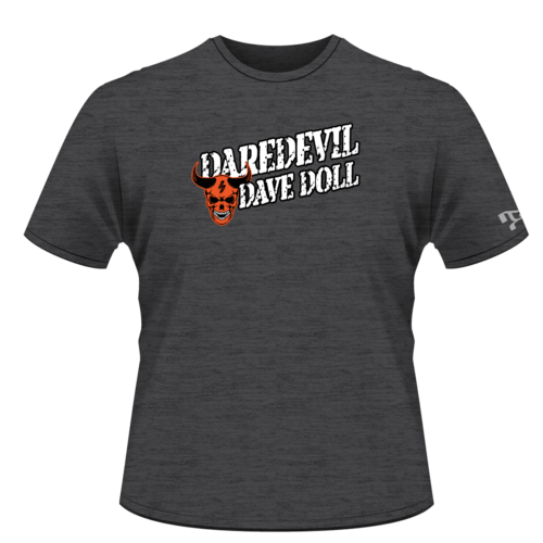 Daredevil Dave Custom Grey T-Shirt