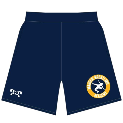 Maurer Wrestling Academy Navy Custom Mesh Shorts