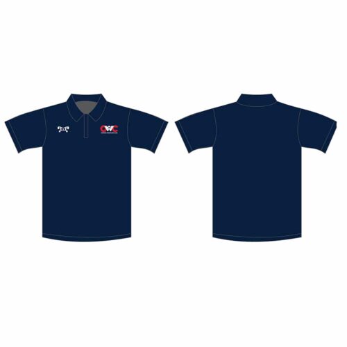 Oxford Wrestling Club Blue Custom Polo Shirt
