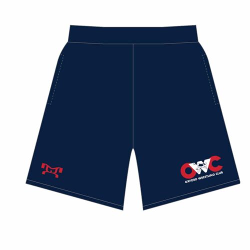 Oxford Wrestling Club Custom Blue Mesh Shorts