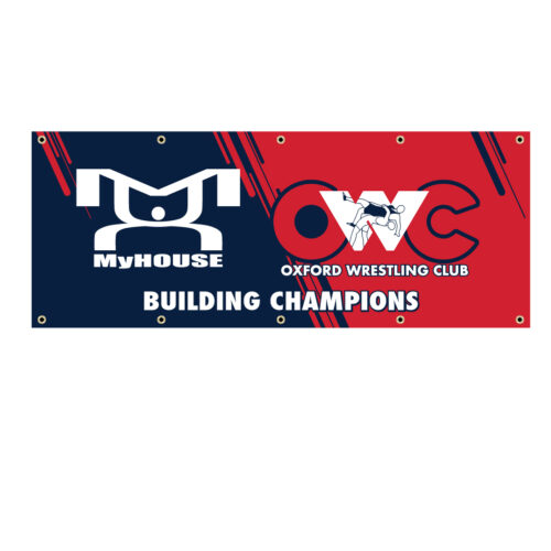 Oxford Wrestling Club Custom Team Banner - Image 2