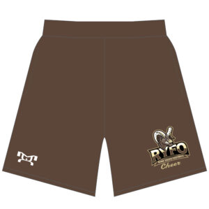 RYFO Cheer Brown Mesh Shorts