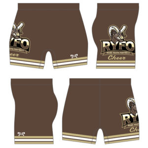 RYFO Cheer Women's Compression Shorts