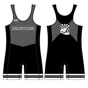 Relentless Wrestling Club Custom Front Stitch Singlet