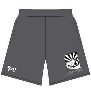 Relentless Wrestling Club Grey Custom Mesh Shorts