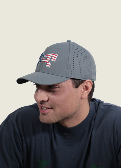 MyHOUSE Grey USA Baseball Cap