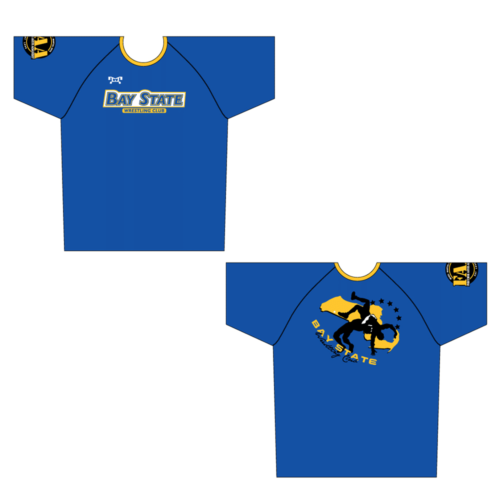 Bay State Wrestling Club Custom Sublimated Dri-Fit T-Shirt