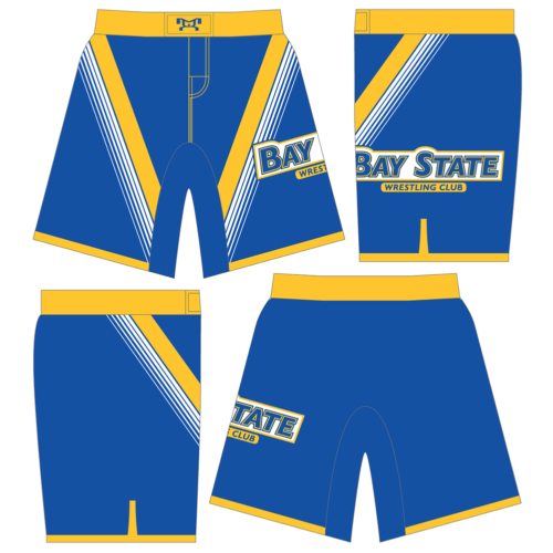 Bay State Wrestling Club Custom Fight Shorts