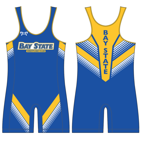 Bay State Wrestling Club Custom Singlet