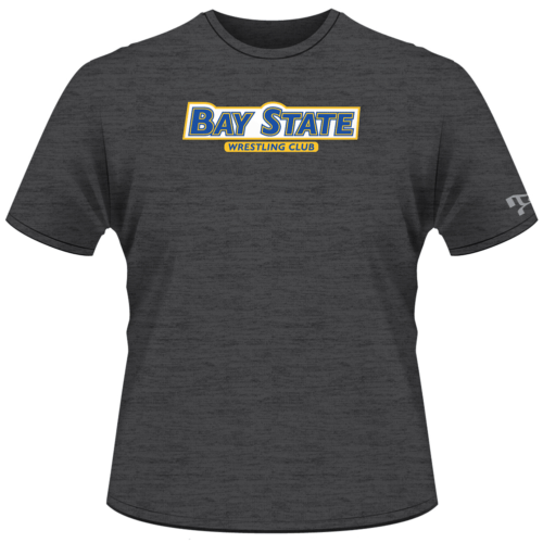 Bay State Wrestling Club Custom Grey T-Shirt