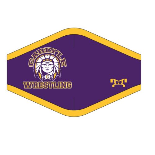 Carlyle Wrestling Club Custom Face Mask