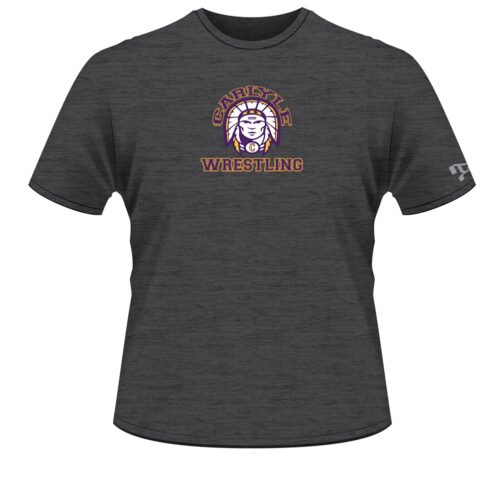 Carlyle Wrestling Club Custom Grey T-Shirt