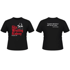 Felix Wrestling Academy Custom Black T-Shirt