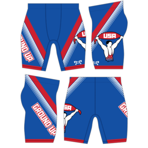 Ground Up Wrestling Custom Compression Shorts