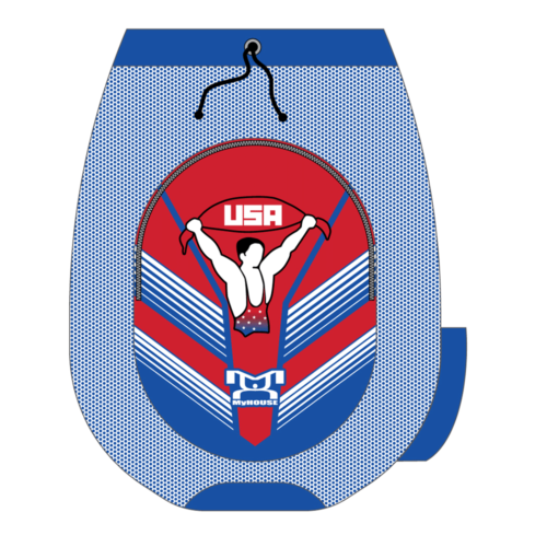 Ground Up Wrestling Custom Sublimated Gear Bag