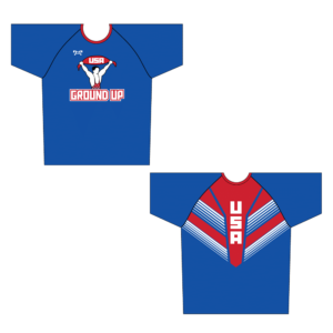 Ground Up Wrestling Custom Sublimated Dri-Fit T-Shirt