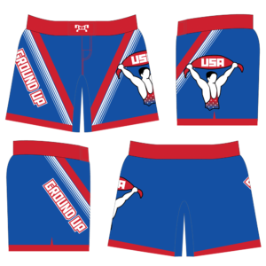 Ground Up Wrestling Women's Custom Fight Shorts