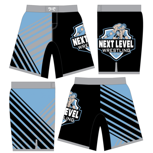 Next Level Wrestling Custom Fight Shorts