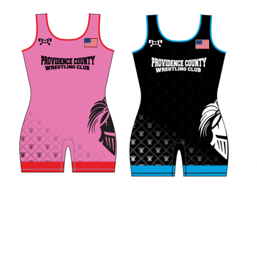 Providence County Wrestling Club Custom Women's Freestyle Singlet Combo