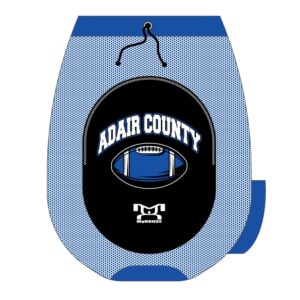 Adair County Custom Football Sublimated Gear Bag