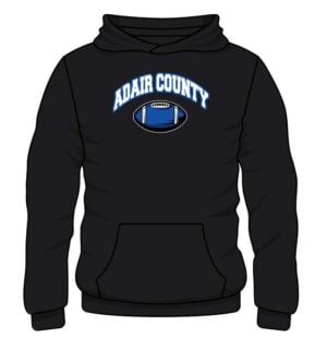 Adair County Custom Football Hoodie