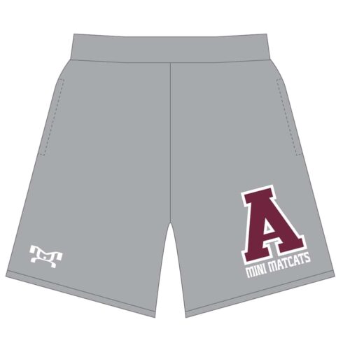 Ashland Area Custom Grey Mesh Shorts