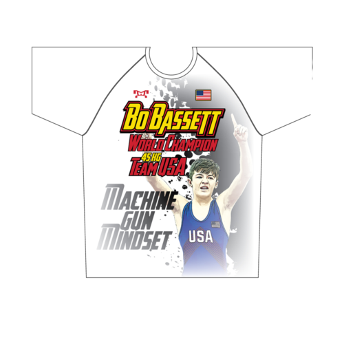 The Compound Sublimated White Bo Basset Dri-Fit T-Shirt