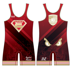 Elite Athletic Club Custom Red Singlet