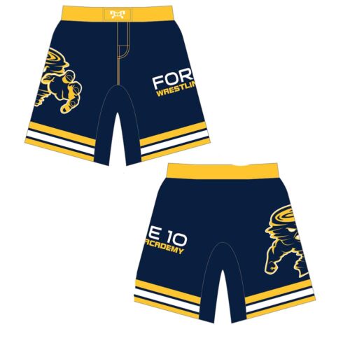 Force 10 Wrestling Academy Custom Fight Shorts