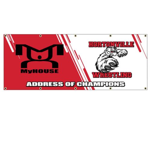 Hortonville Custom Team Banner - Image 2