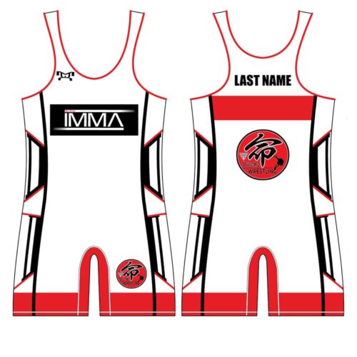 Inochi MMA Men's Red Custom Singlet