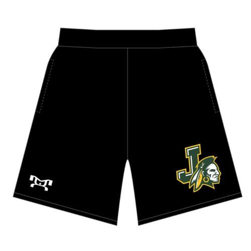 Jupiter High School Wrestling Custom Black Mesh Shorts