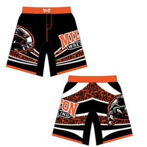 Milton Panthers Custom Fight Shorts