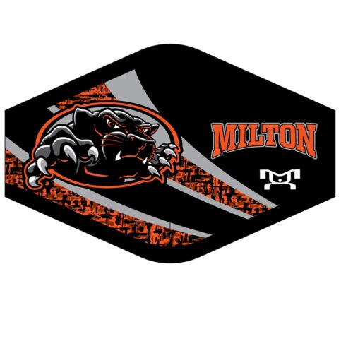 Milton Panthers Custom Face Mask