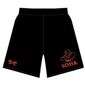 School of Hard Knocks Custom Black Mesh Shorts